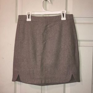 J.Crew wool pencil skirt